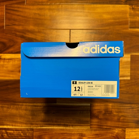 SOLD❗️- Adidas Rivalry Low 86 Crew Green/Hazy Yellow FZ6318 - Size 12.5 - Picture 16 of 16